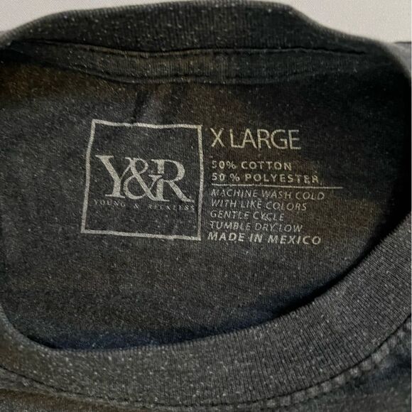 Young & Reckless Short Sleeve Shirt Gray - Picture 2 of 3